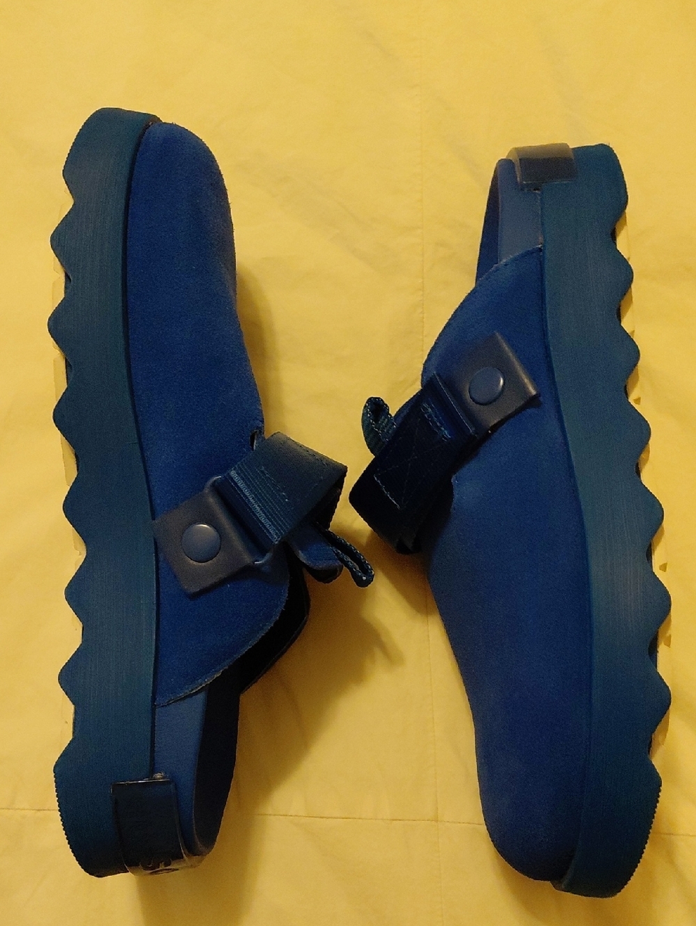 Sorel Royal Blue Suede Slip-On Clog Mules - Picture 8 of 9
